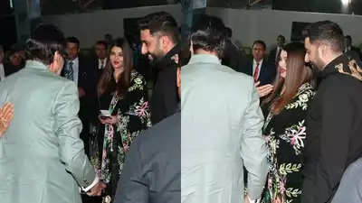 Abhishek and Aishwarya’s Black-Tie School Appearance with Big B — Fans Go Wild!