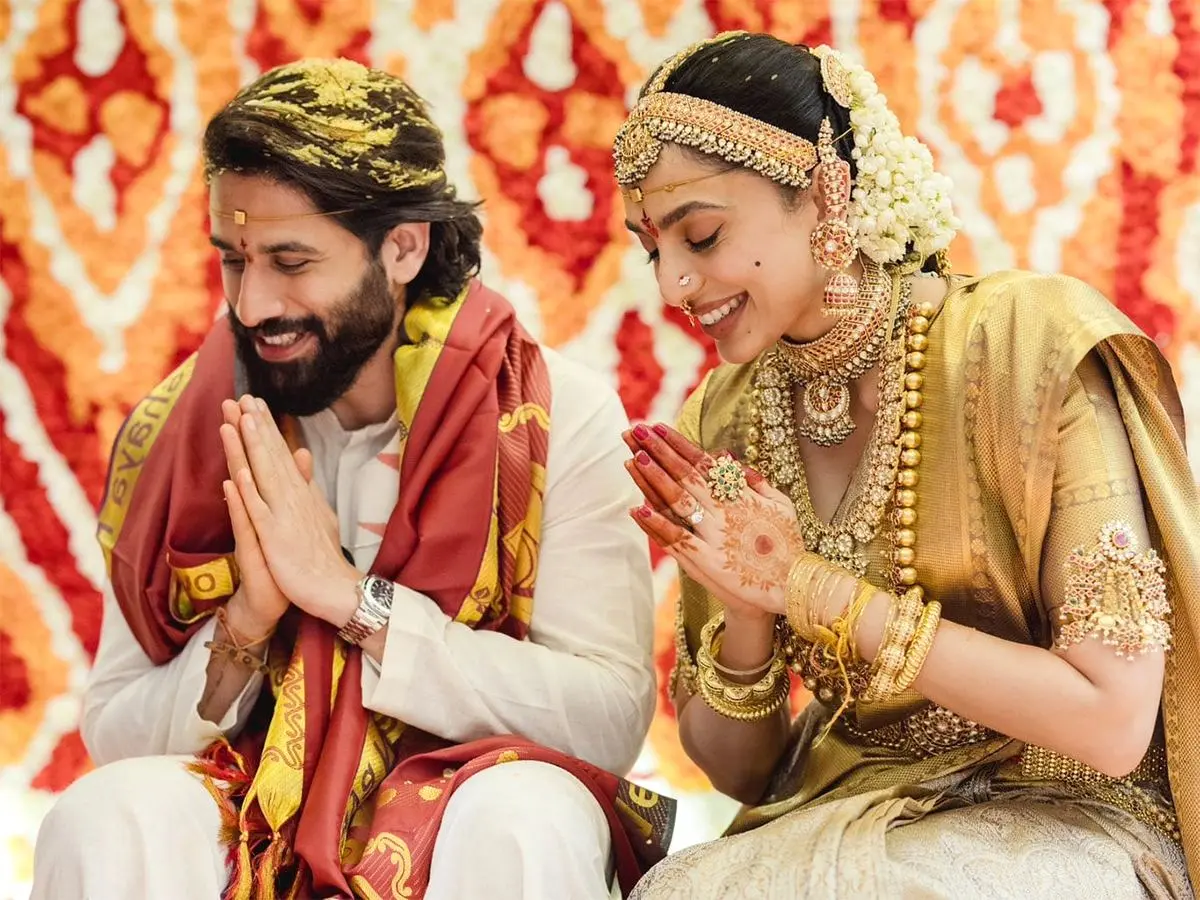 Sobhita Dhulipala & Naga Chaitanya’s Wedding Pics Are Here – The Intimate Moments You Can’t Miss!