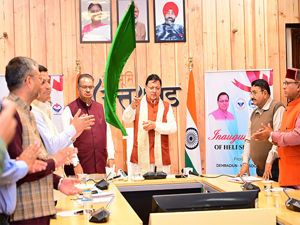 Uttarakhand CM Pushkar Singh Dhami inaugrates 4 Helicopter Services in State, virtually from Dehradun