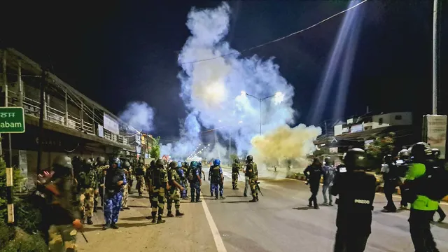 Manipur Tense After Clashes between Kuki protesters and security forces